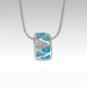 Marahlago larimar surf necklace